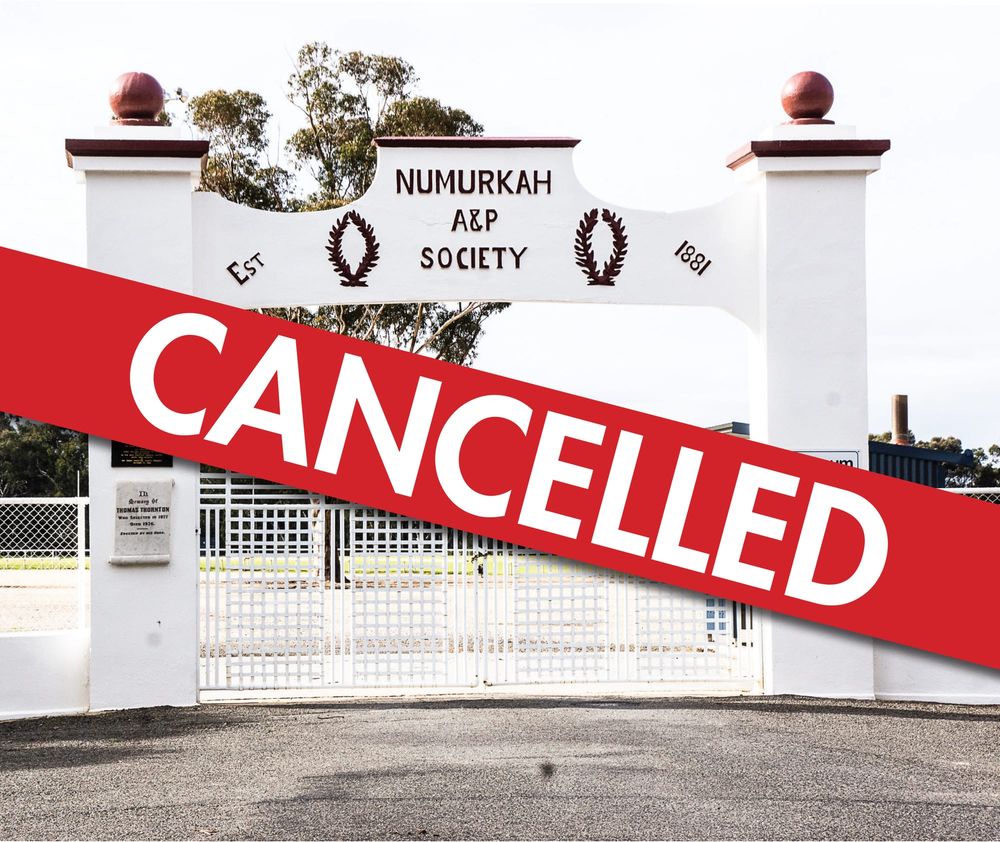 Show cancelled for first time in peace time post image