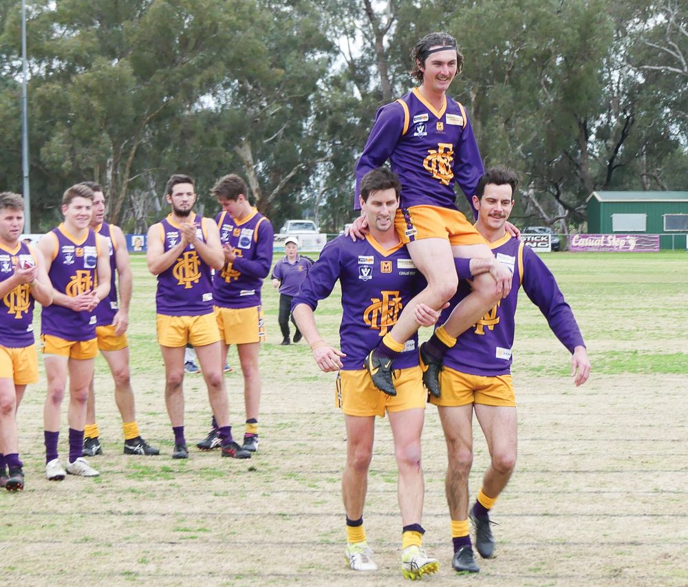 Purples hit the Road as Joe Nihill plays his 100th game post image