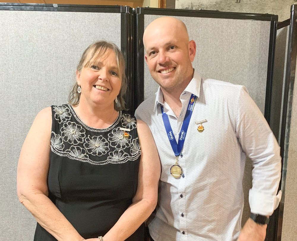 Mother and son in it for life post image