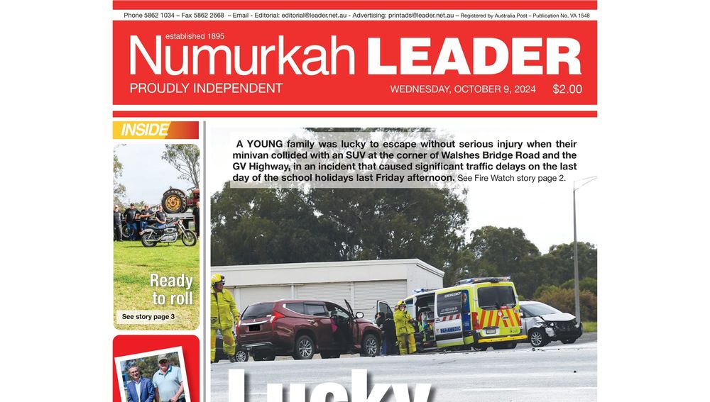 Numurkah Leader Digital Edition October 9 2024 post image
