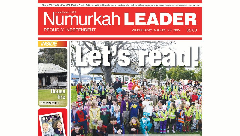 Numurkah Leader Digital Edition August 28 2024 post image