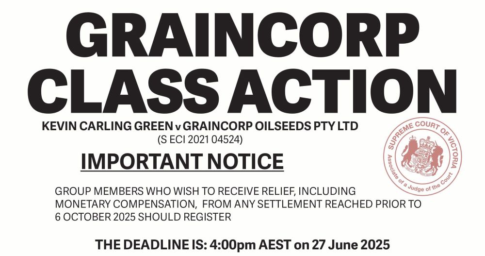 GrainCorp Class Action post image