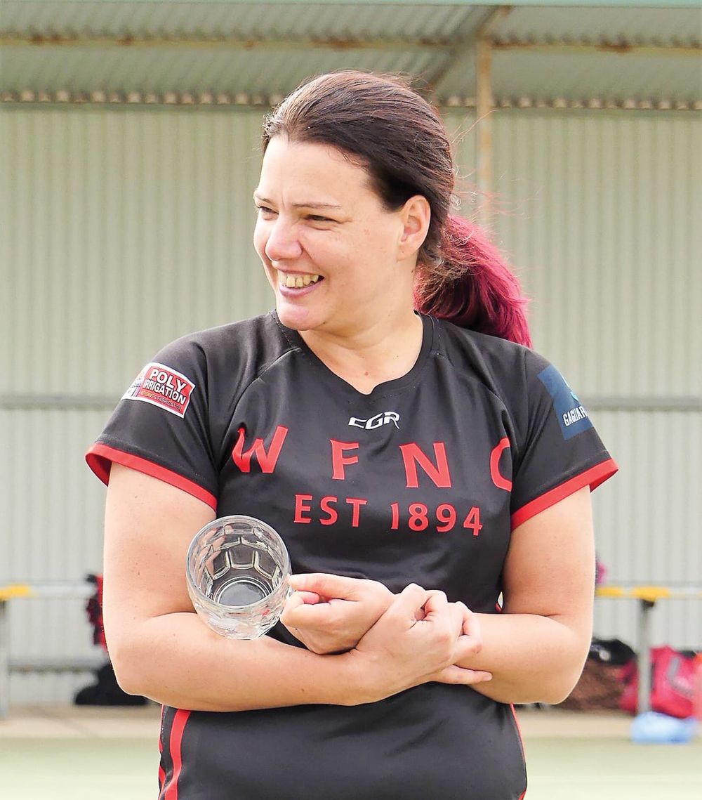 All smiles at Waaia as Kiara Brown plays 100th game post image