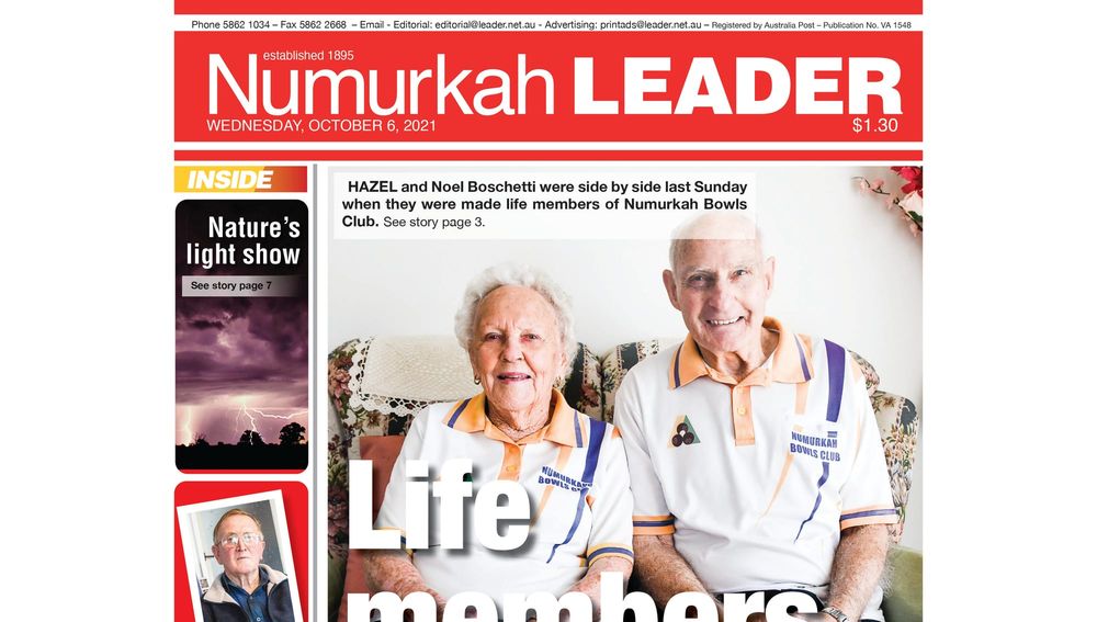 Numurkah Leader digital edition: October 6 2021 post image