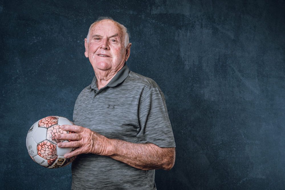 Hughie satisfied with round ball career post image