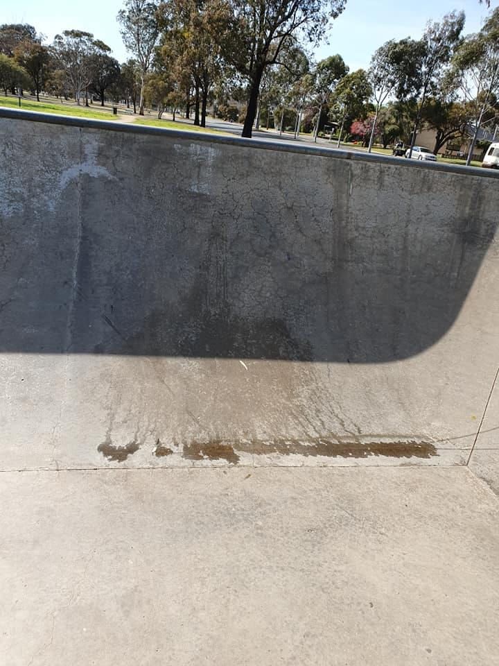 Skate park vandalised post image