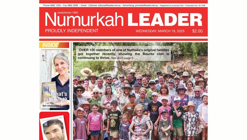 Numurkah Leader Digital Edition March 19 2025 post image