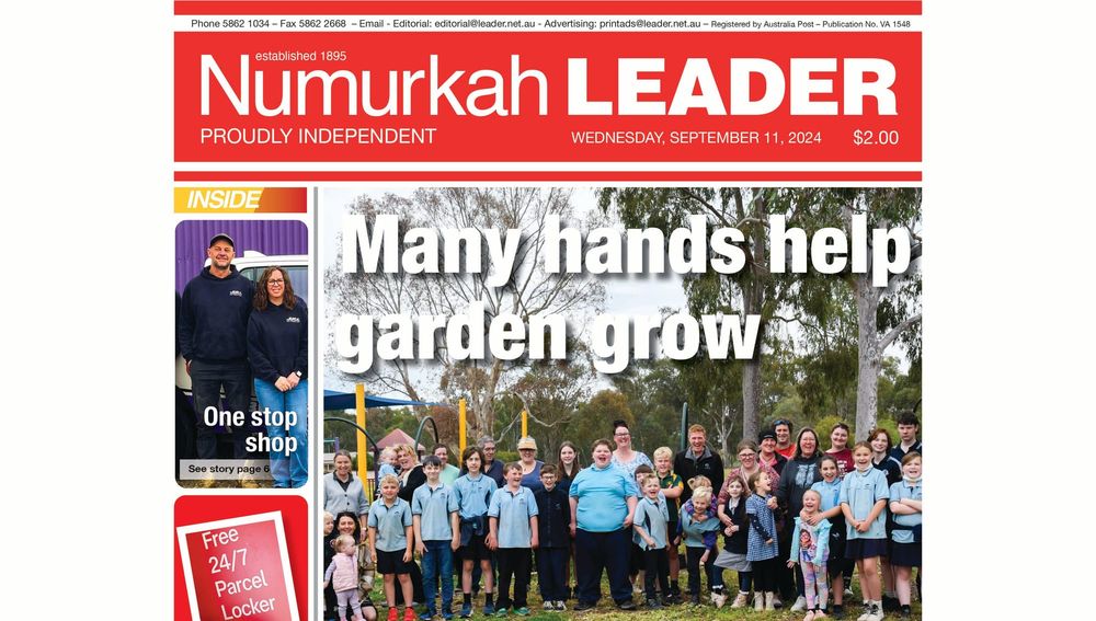 Numurkah Leader Digital Edition September 11 2024 post image
