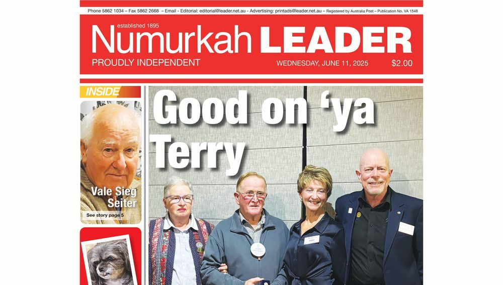 Numurkah Leader Digital Edition June 11 2025 post image