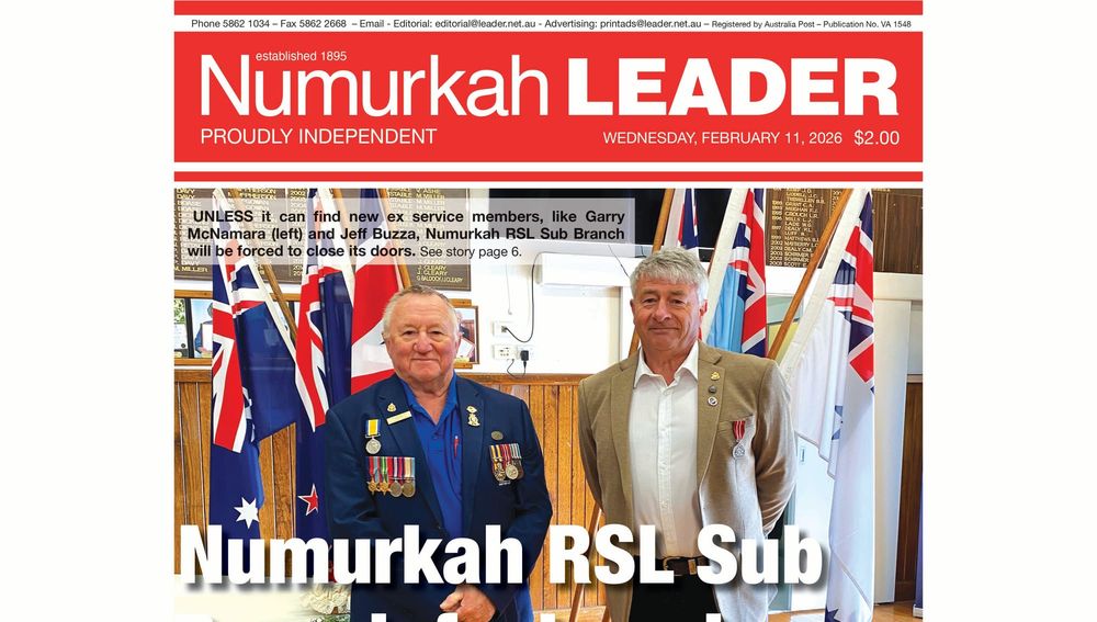 Numurkah Leader Digital Edition February 11 2026 post image