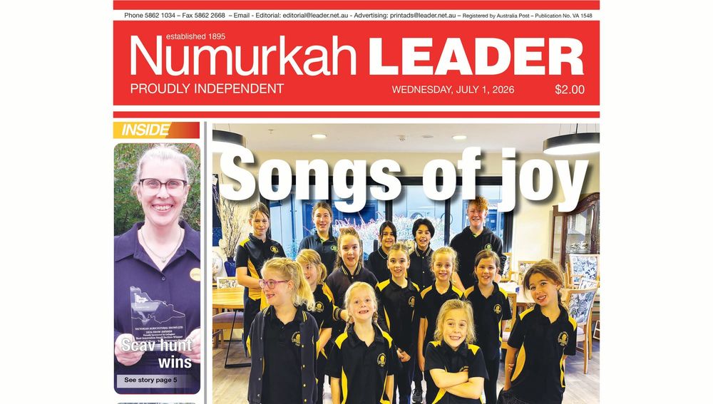 Numurkah Leader Digital Edition July 1 2026 post image