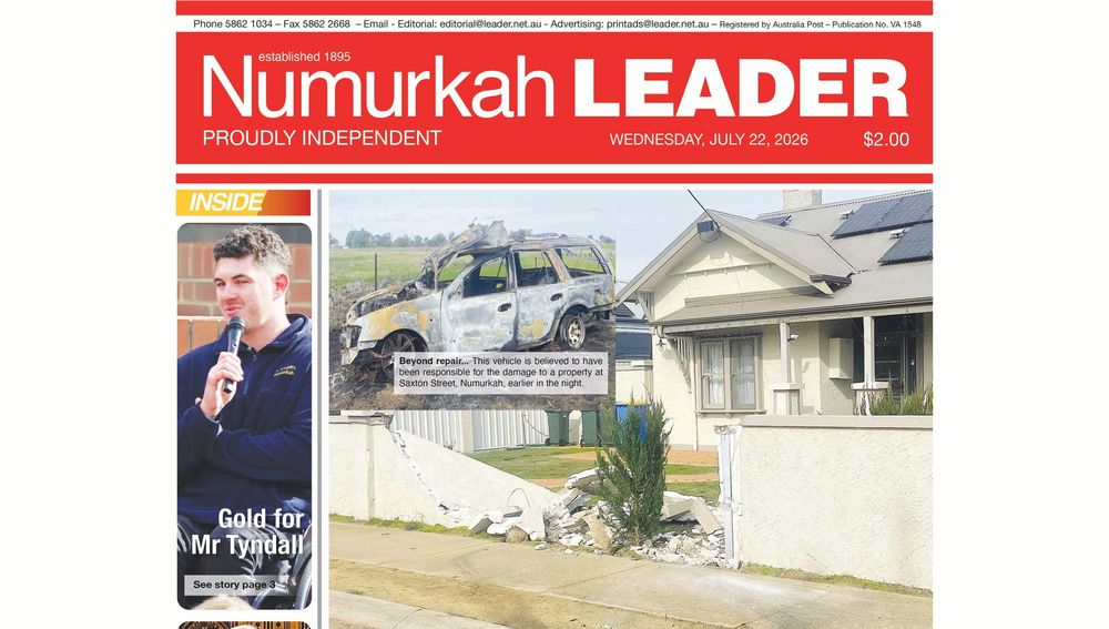 Numurkah Leader Digital Edition July 22 2026 post image