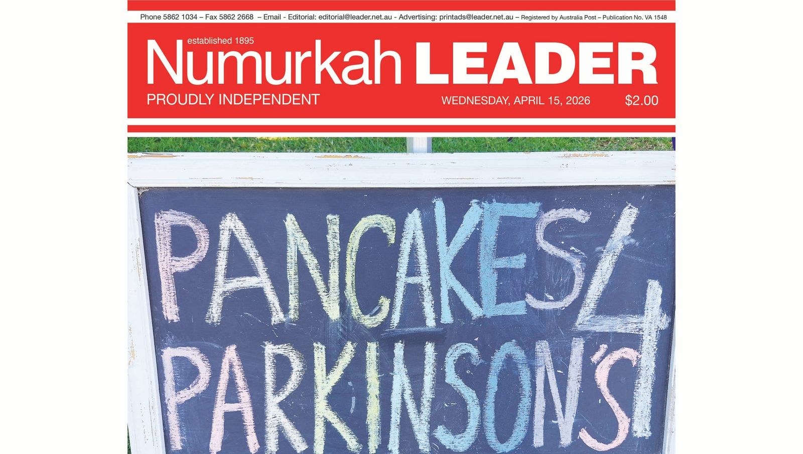 Numurkah Leader Digital Edition April 15 2026 post image