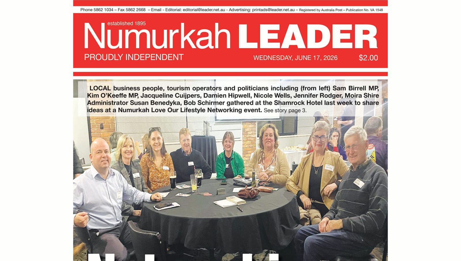Numurkah Leader Digital Edition June 17 2026 post image