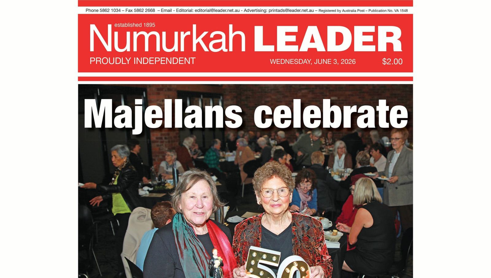 Numurkah Leader Digital Edition June 3 2026 post image