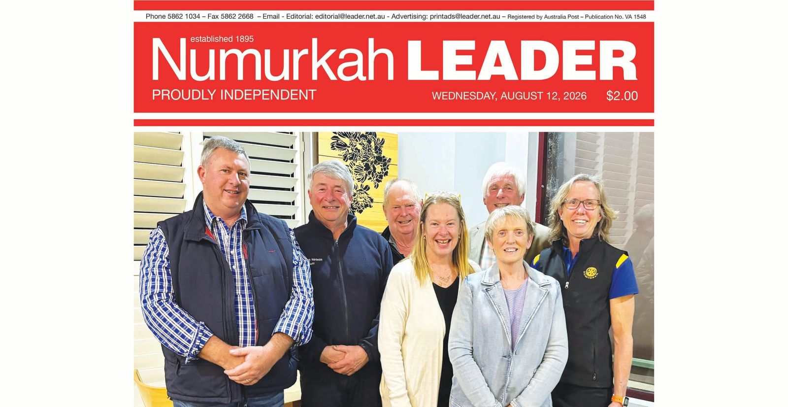 Numurkah Leader Digital Edition August 12 2026 post image