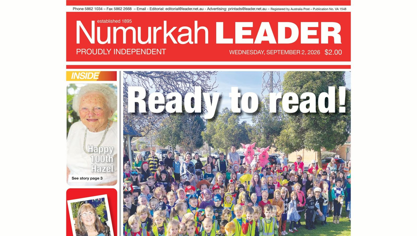 Numurkah Leader Digital Edition September 2 2026 post image