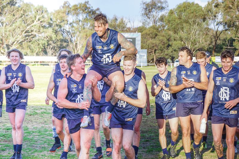 Wiggy’s double century for Numurkah Blues Football Club post image