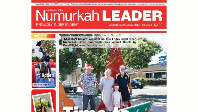 Numurkah Leader Digital Edition December 18 2024 post image