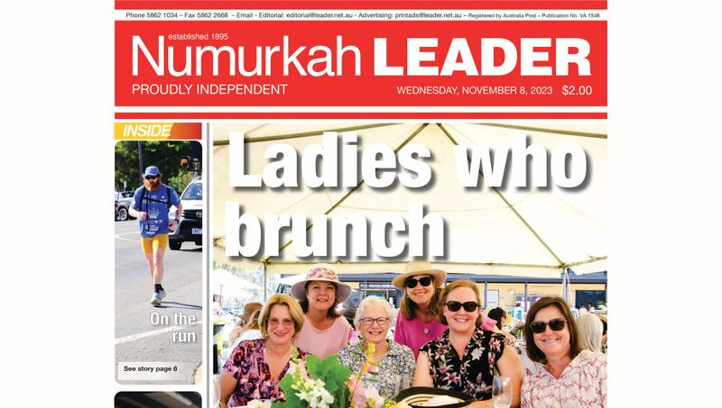 Numurkah Leader digital edition: November 8 2023 post image
