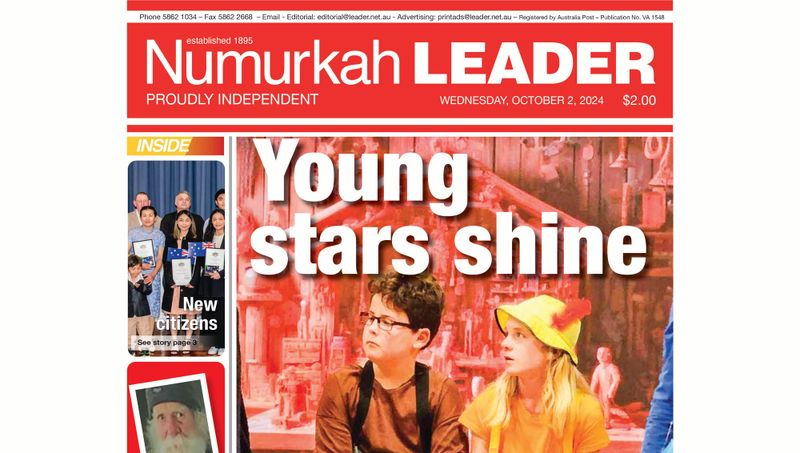 Numurkah Leader Digital Edition October 2 2024 post image