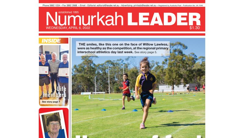 Numurkah Leader digital edition: April 6 2022 post image