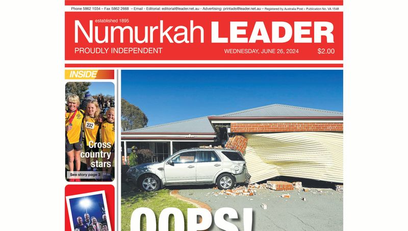 Numurkah Leader Digital Edition June 26 2024 post image