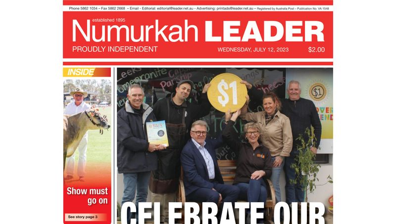 Numurkah Leader digital edition: July 12 2023 post image