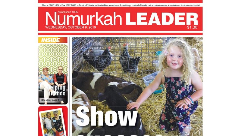 Numurkah Leader digital edition October 9 2019 post image
