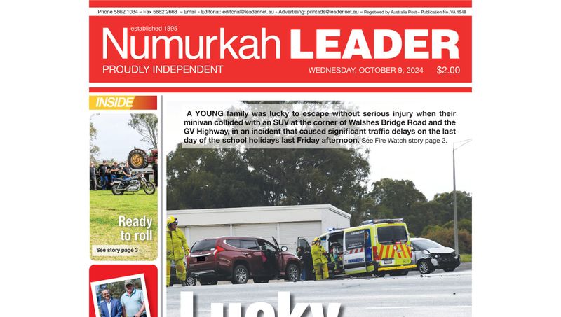 Numurkah Leader Digital Edition October 9 2024 post image