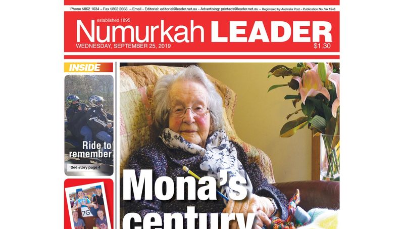 Numurkah Leader digital edition: September 25 2019 post image