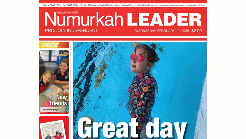 Numurkah Leader Digital Edition February 19 2025 post image
