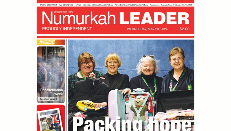 Numurkah Leader Digital Edition May 29 2024 post image