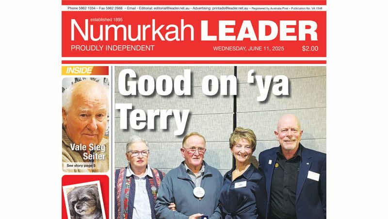 Numurkah Leader Digital Edition June 11 2025 post image