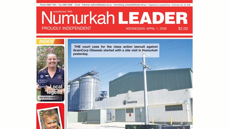 Numurkah Leader Digital Edition April 1 2026 post image