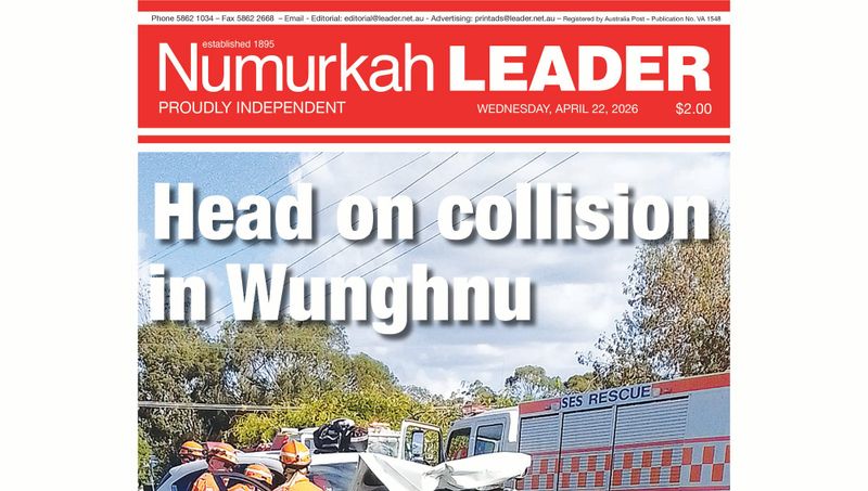 Numurkah Leader Digital Edition April 22 2026 post image