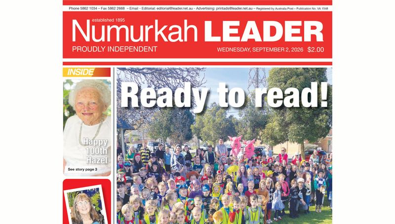 Numurkah Leader Digital Edition September 2 2026 post image