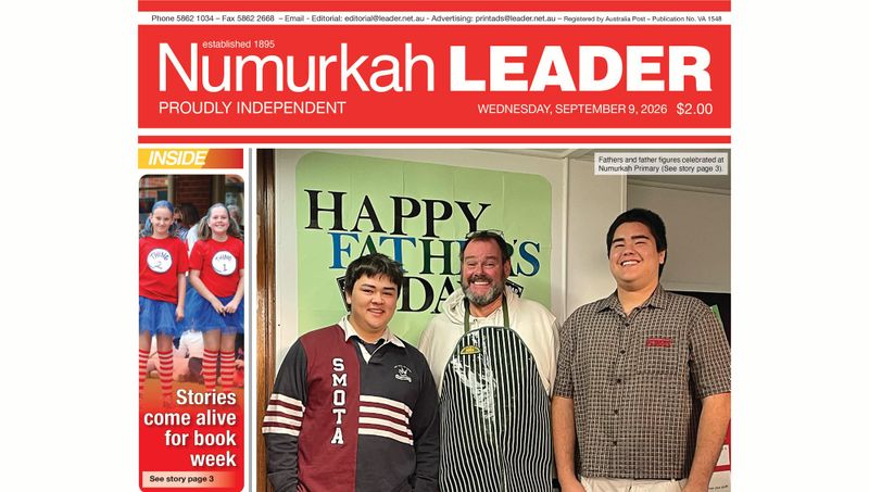 Numurkah Leader Digital Edition September 9 2026 post image