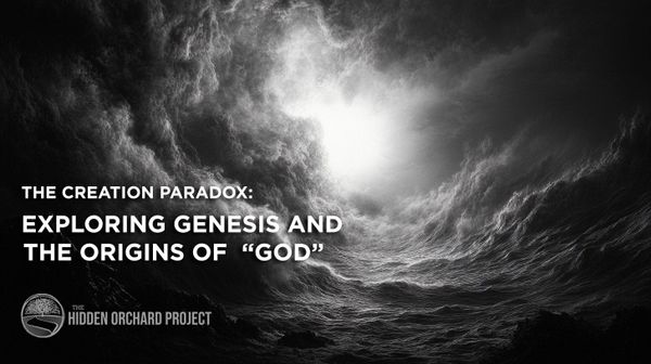 The Creation Paradox: Exploring Genesis and the Origins of  “GOD”
