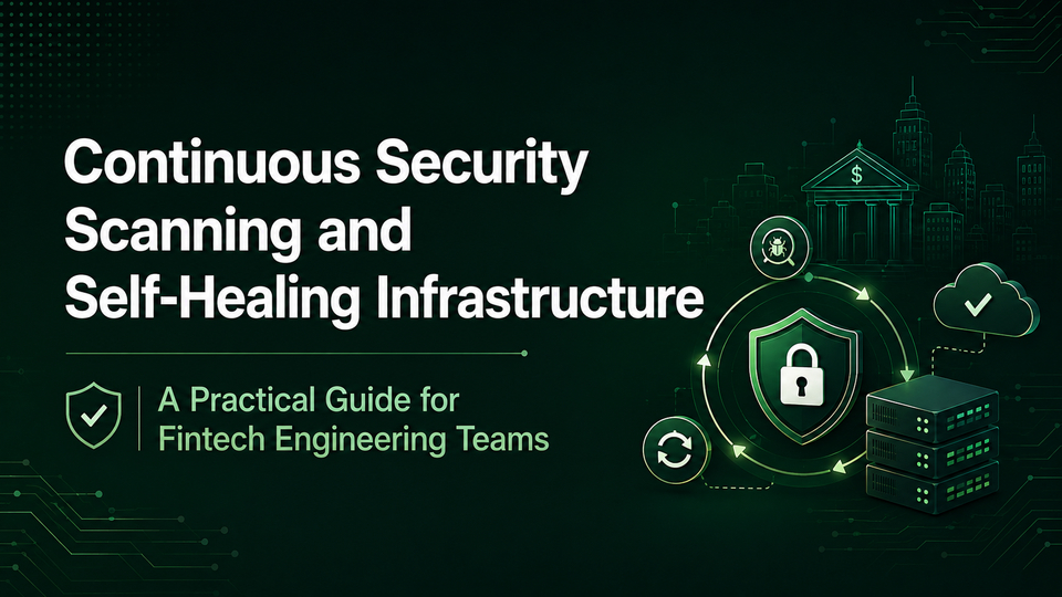 Continuous Security Scanning and Self-Healing Infrastructure: A Practical Guide for Fintech Engineering Teams
