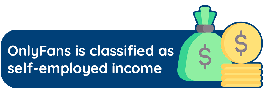 onlyfans is self-employed income
