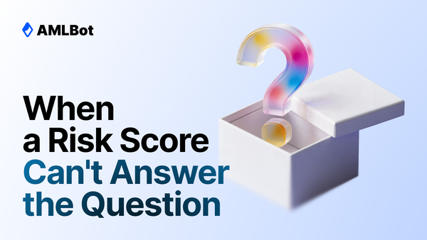 When an AML Check Is Not Enough: From Wallet Risk Score to Crypto Tracing