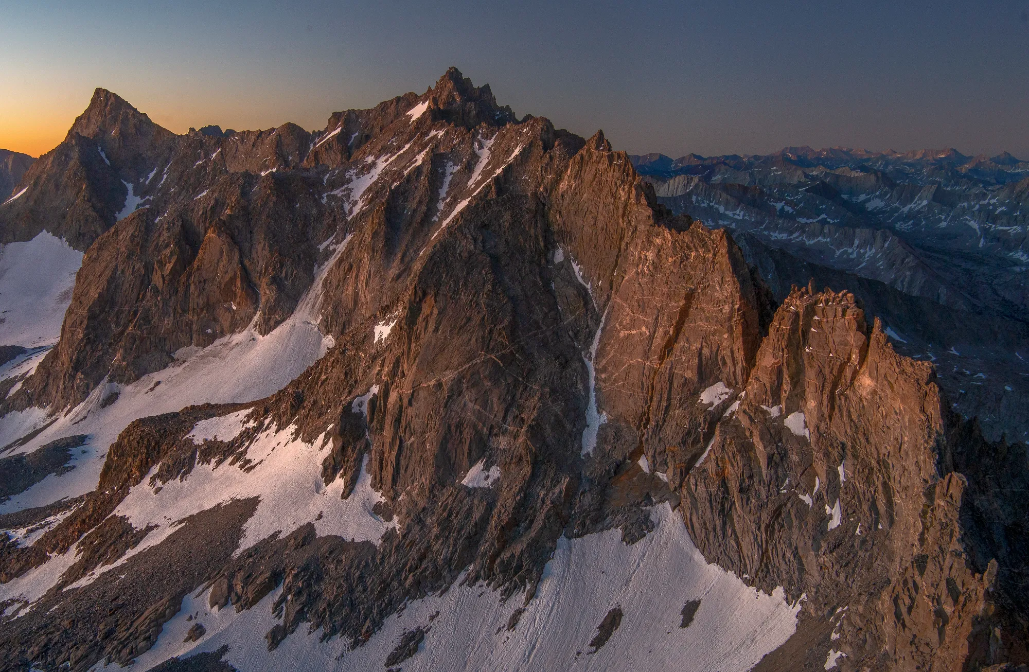 First Light on Palisades