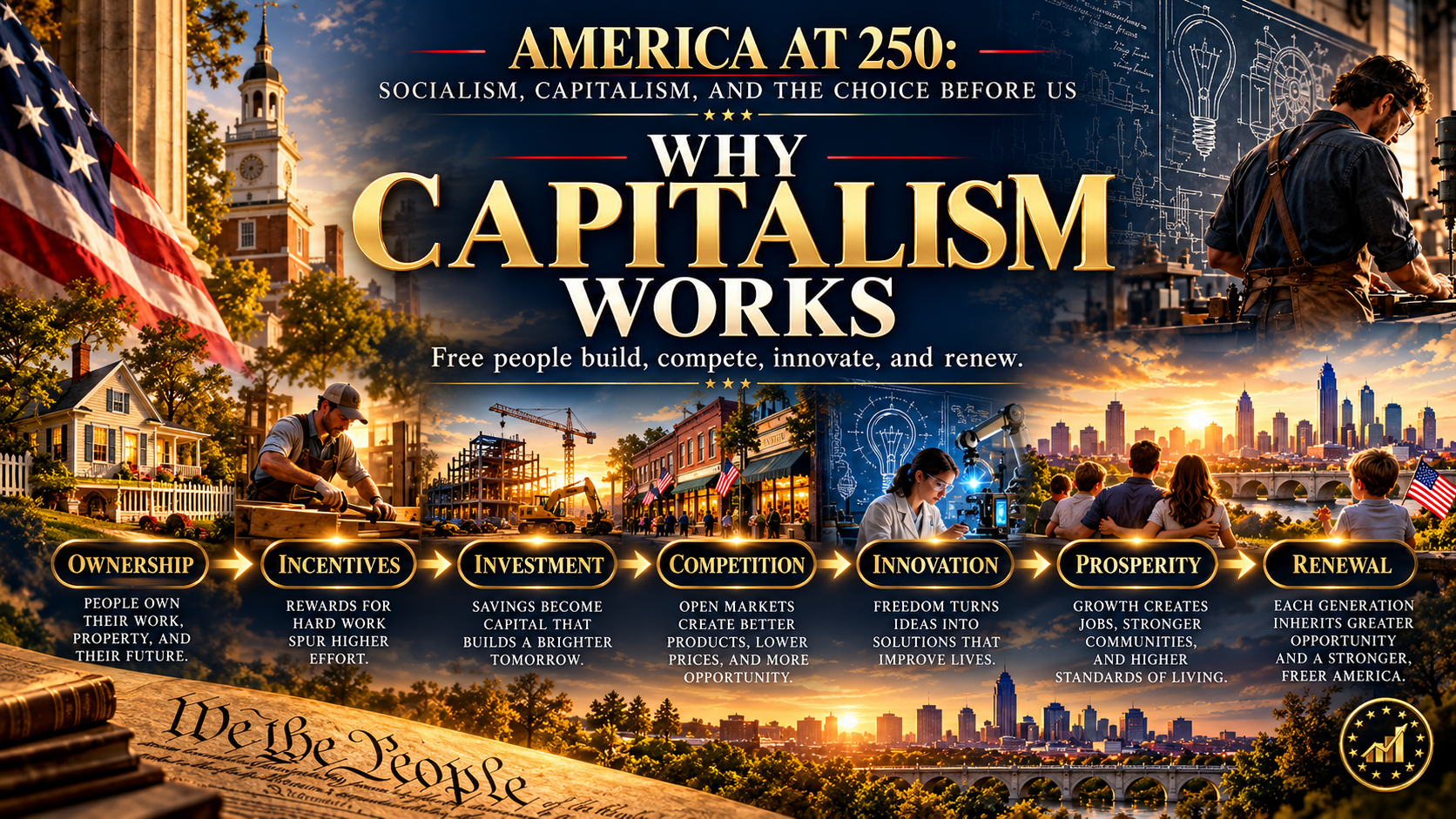 Why-capitalism-works: “How capitalism works: ownership, incentives, investment, competition, innovation, prosperity, renewal"