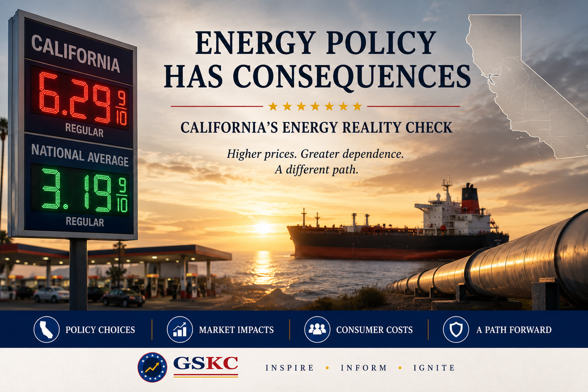 Energy Policy Has Consequences: California’s Energy Reality Check.