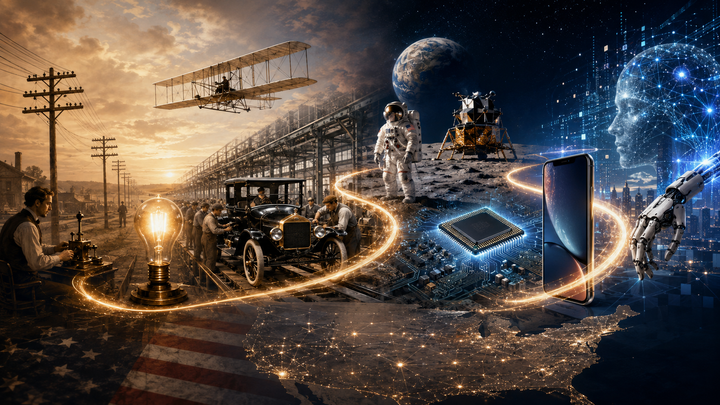 The Century of Innovation: How America Kept Reinventing the Future