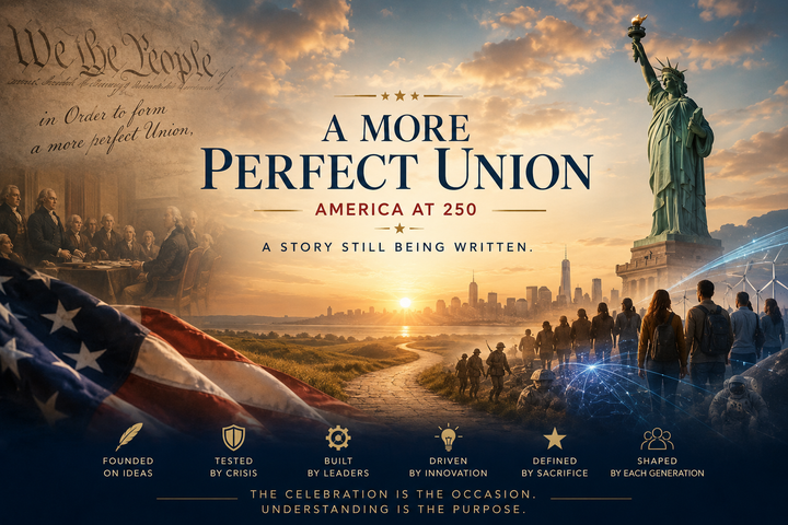 A More Perfect Union: Why America at 250 Is a Story Still Being Written