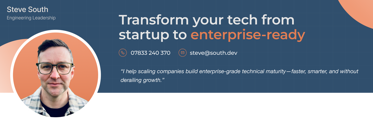 Build tech that big clients trust