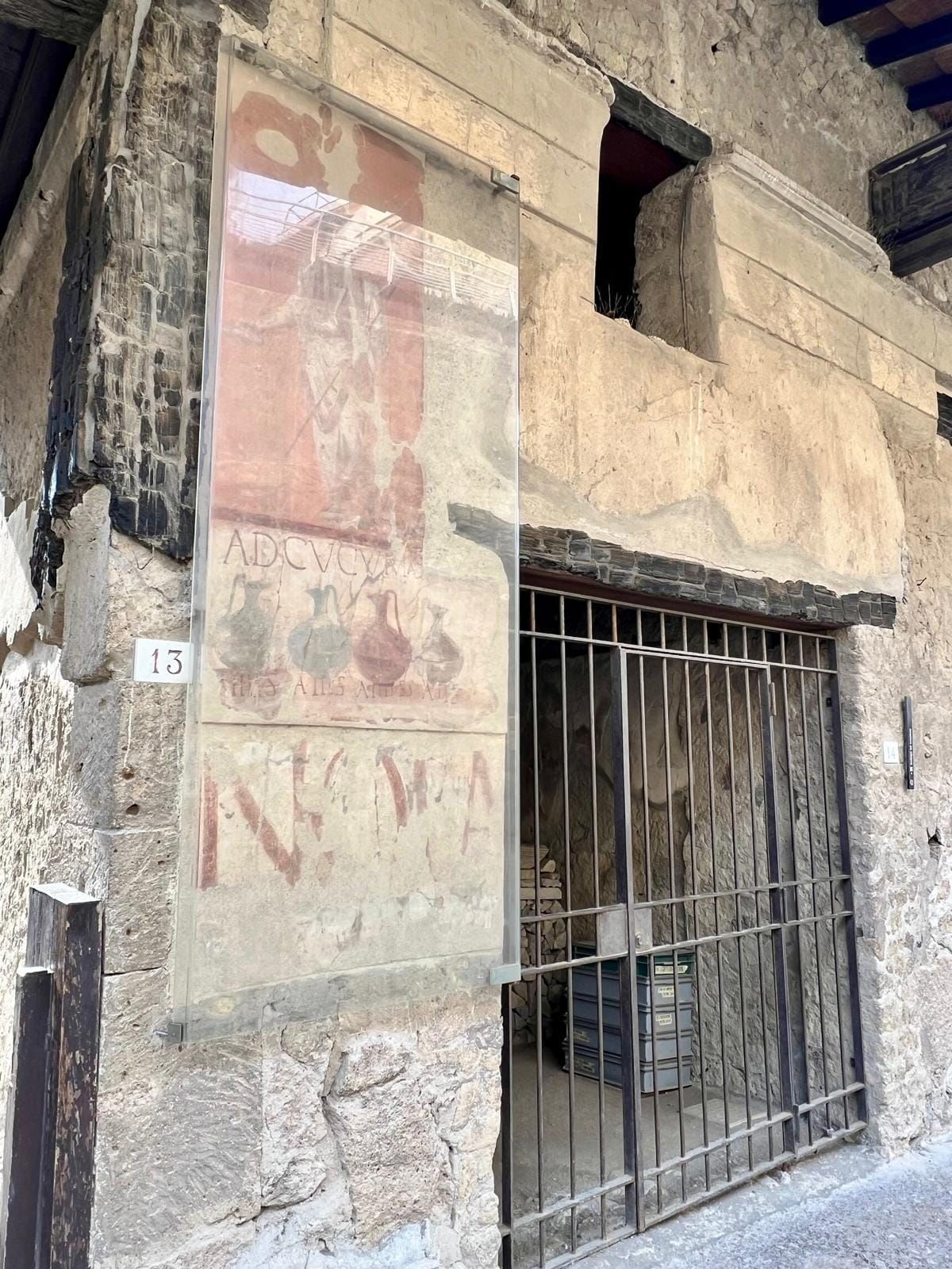 A Roman shopfront, two millennia on