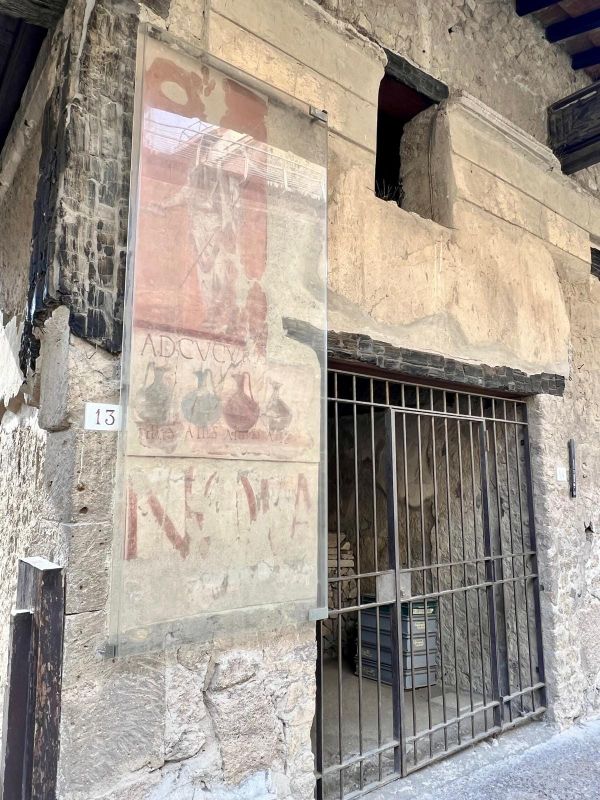 A Roman shopfront, two millennia on